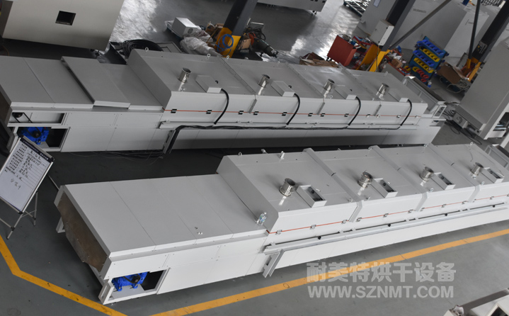 氮化铝造粒粉材料隧道式烘干炉 氮化铝造粒粉材料隧道式烘干炉